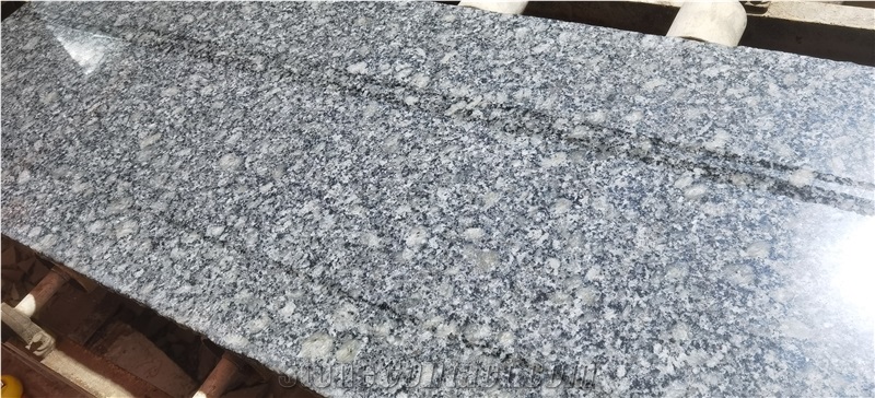 Chinese Pearl Blue Granite Polished Slabs