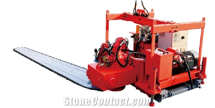 Rail Type Chain Saw Machine