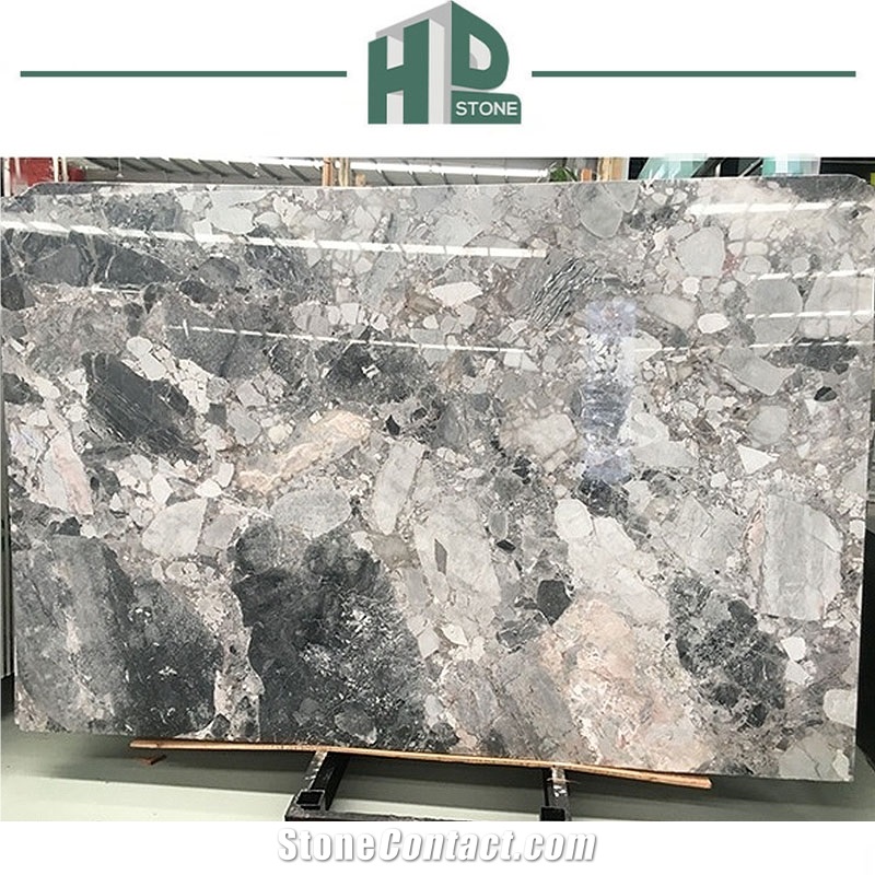 Popular Chinese Cloud Grey Marble Slabs