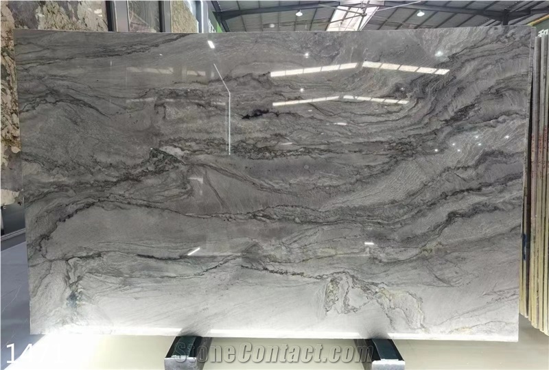 Blue Argento Marble Slabs Marmi Azul Argento Wall Decoration