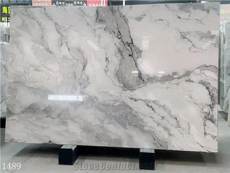 Camus Grey Marble Tiles Ice Gray Stone Big Slabs Floor