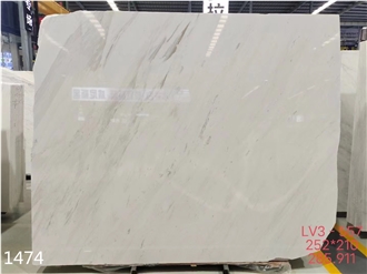 Greece Venus Marble Slabs Bianco Dramas White Tile