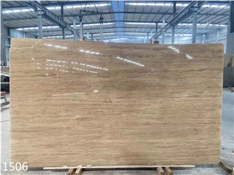 Iran Beige Classic Travertine Slabs Tiles Atash Kooh