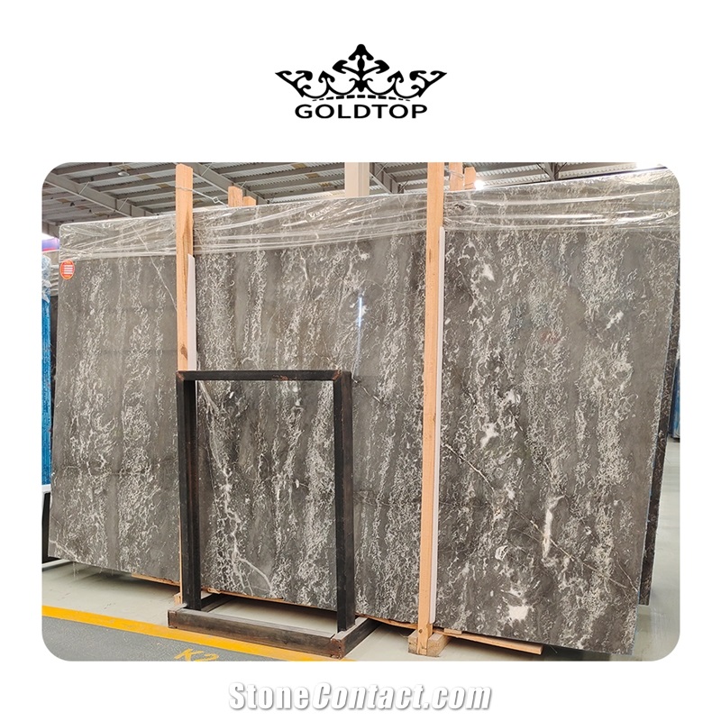 Cheap Price Romantic Grey Marble Slabs For Hotel  Project