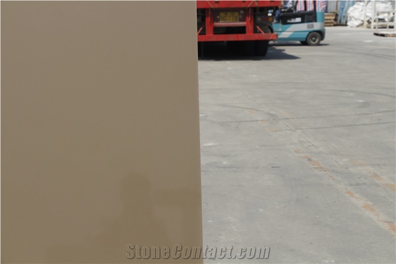 Quartz Pure Brown Artificial Stone Slabs
