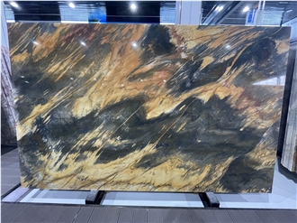 Macaubas Illusion Quartzite Slab Tiles
