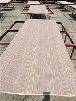 Purple Brown Wooden Sandstone Slab Tiles