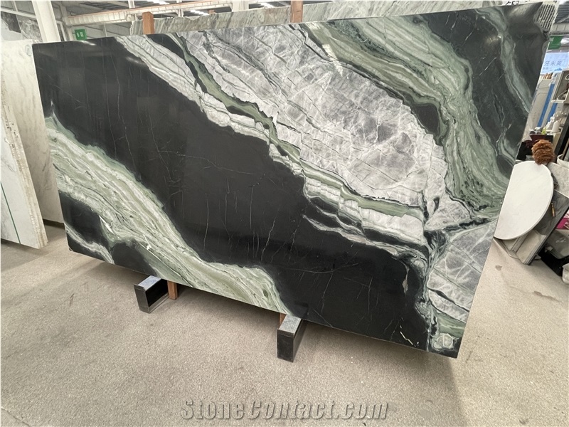 China River Jade Jade Green  Marble Slabs Polished