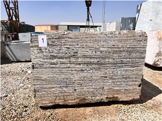 Zebra Travertine Block