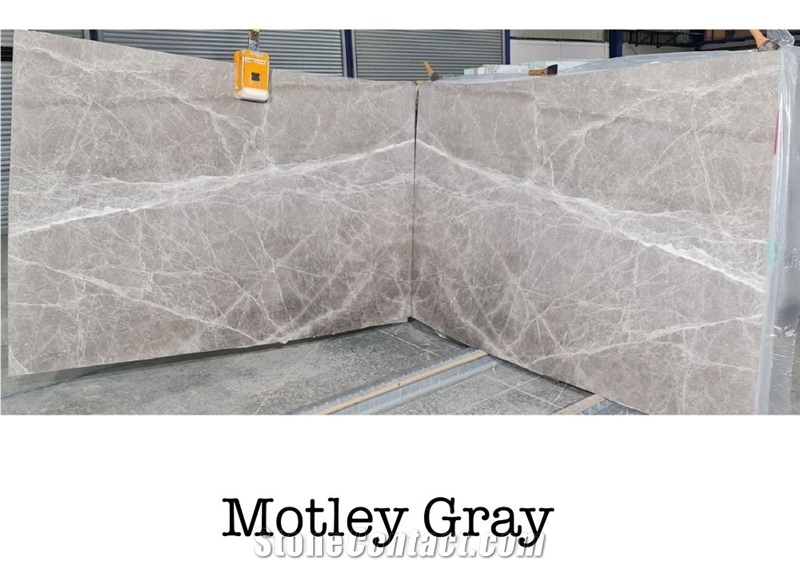 Motley Grey Marble Slabs