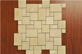 Turkish Beige Mosaic Mosaic Pattern