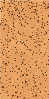 Orange Bubble Slab Yellow Bubble Terrazzo Floor Tiles