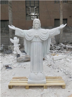 Religious Human Marble Sculpture, Marble Jesus Style