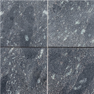 Black Aswan Sandblasted Tile Slabs