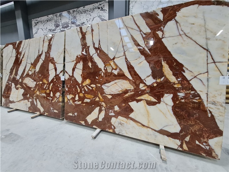 Afyon Brown Marble Slab & Tiles
