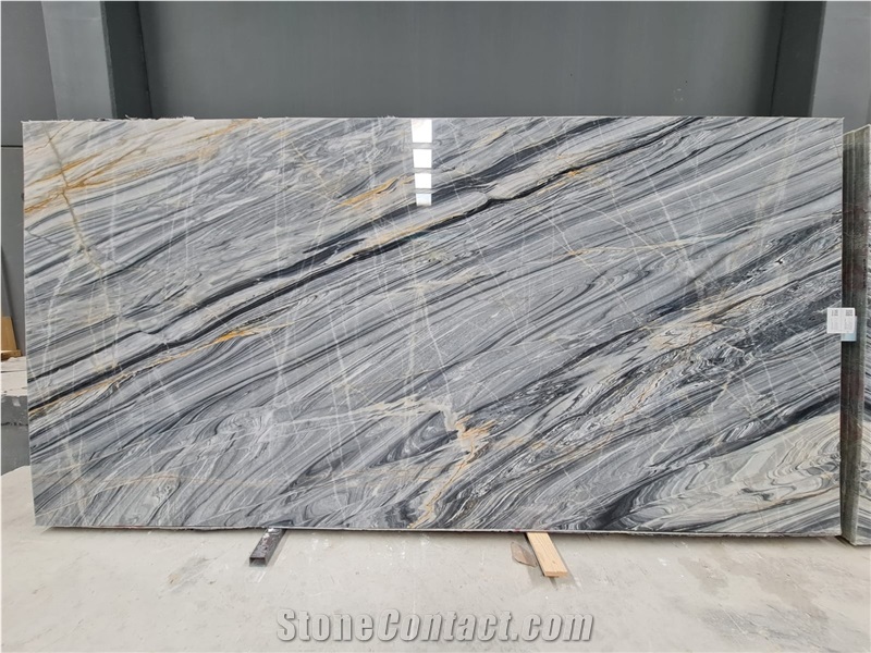 Blue Picasso Marble Slab & Tiles