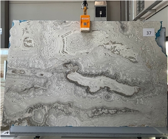 Turkish Grey Cross Cut Onyx Slab & Tiles