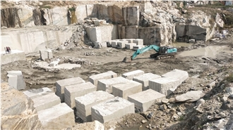 Imperial White Rough Granite Block