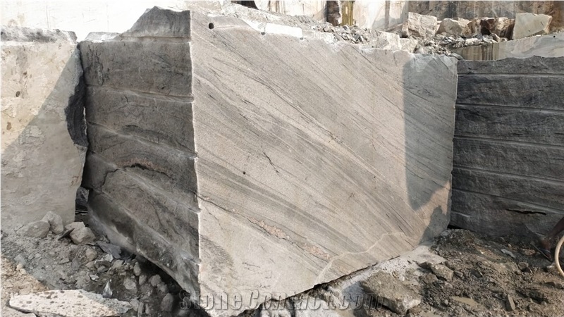 Imperial White Rough Granite Block