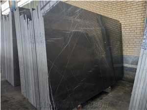 Pietra Gray Marble Slab 1