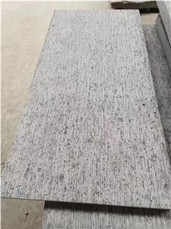 G684 Black Granite Chiseled Wall Tiles And Floor