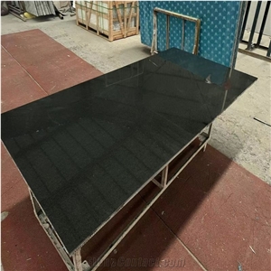 Absolute Black Granite Slab Laminated Honeycomb Backing