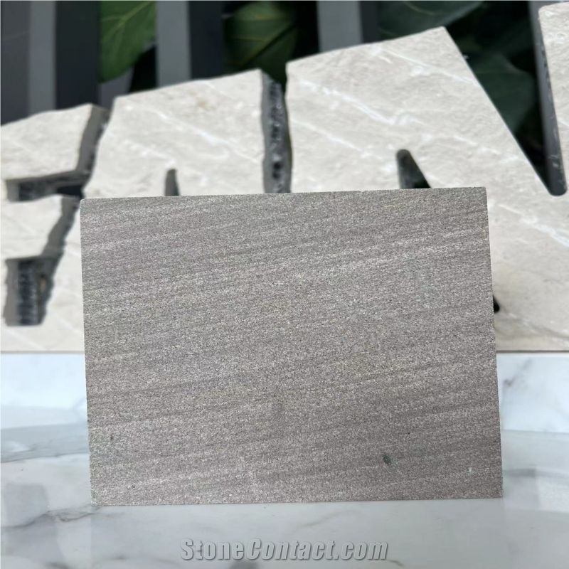 Vangogh Grey Limestone Tile Laminated Honeycomb Panels