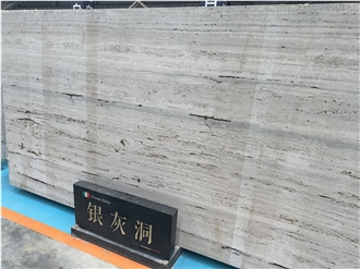 Italy Travertine Paradiso Silver Slabs