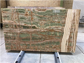 Green Traonyx Slabs, Tiles