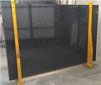Natanz Black Granite Slab Tiles