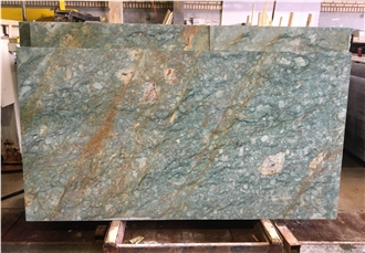 Turquoise Granite Slab Tiles