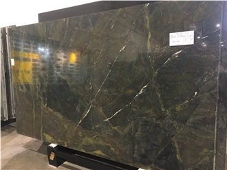 Verde Karzai Granite Slab Tiles