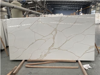 Artificial Stone Calacatta Quartz Slabs