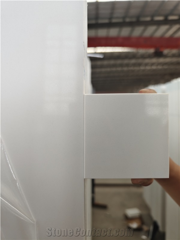 High Quality Quartz Pure White,Absolutely White