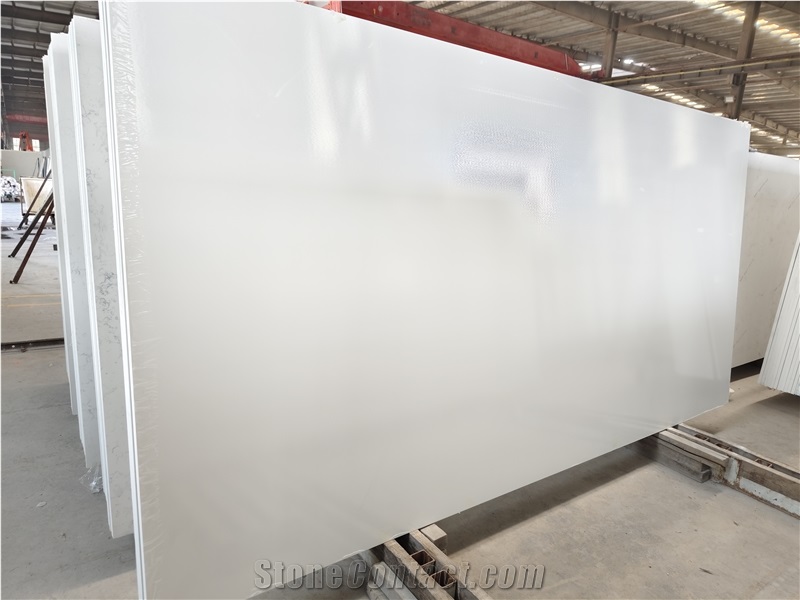 High Quality Quartz Pure White,Absolutely White