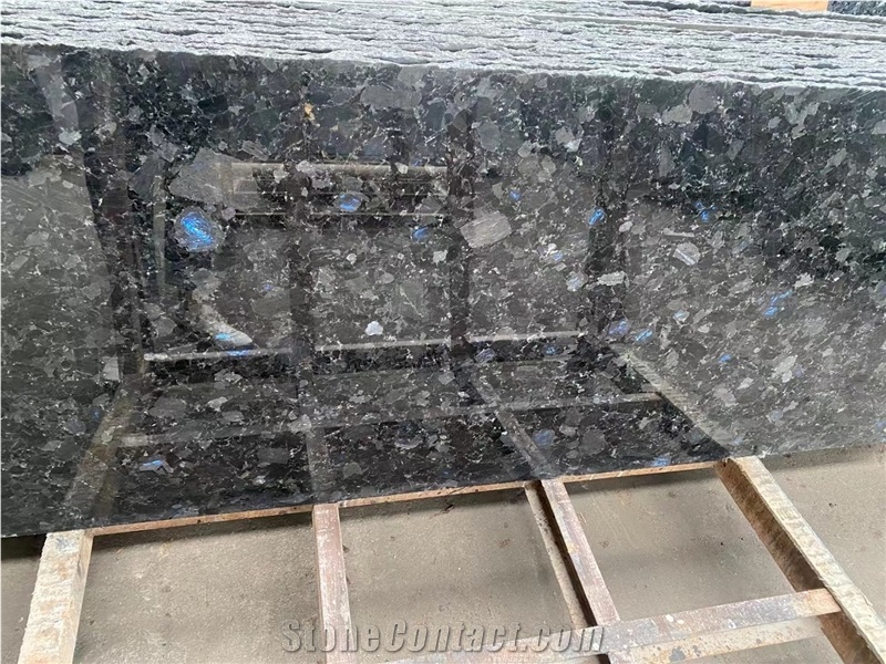 Phantom Blue Granite, Volga Blue Granite Slabs
