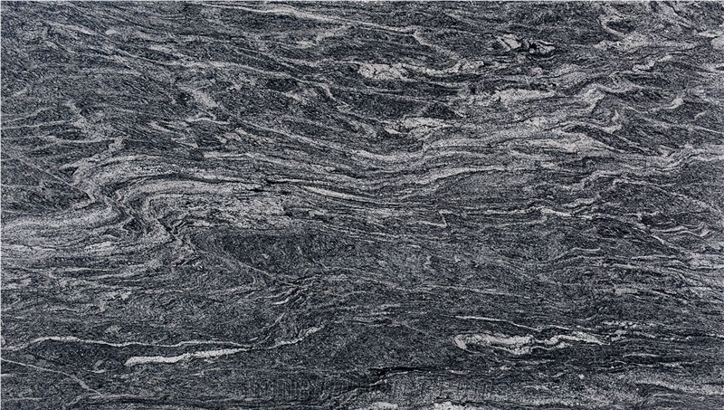 Trenord Black Granite Slabs