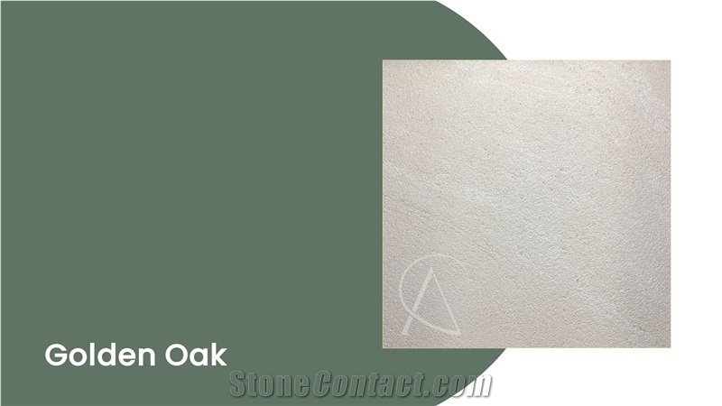 Golden Oak French Pattern Sandstone Tiles