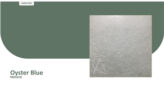 Oyster Gray Blue Limestone Tiles