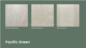 Pacific Green Sandstone Tiles