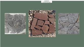 Random Walling Sandstone  - Flagstone Walling