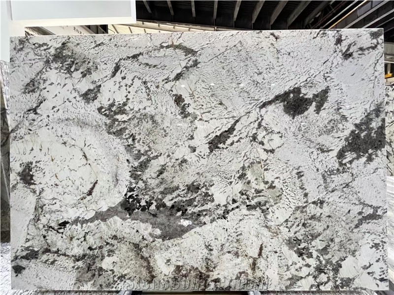 Brazil Alpinus White Granite Slabs