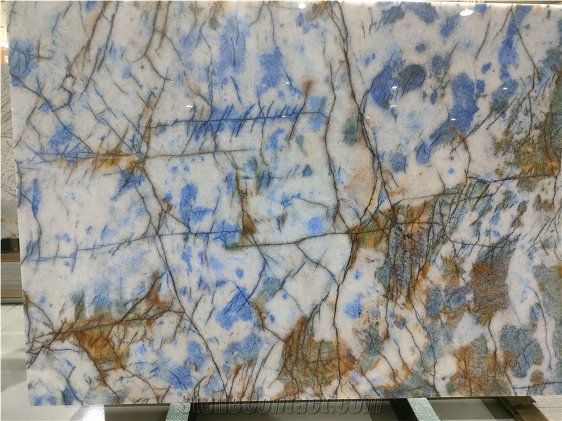 Luxury Stone Cristallo Blue Quartzite Slabs