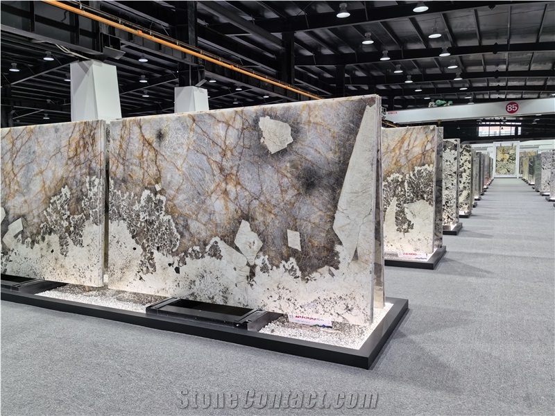 Luxury Stone Pure White Marble Slab Tiles
