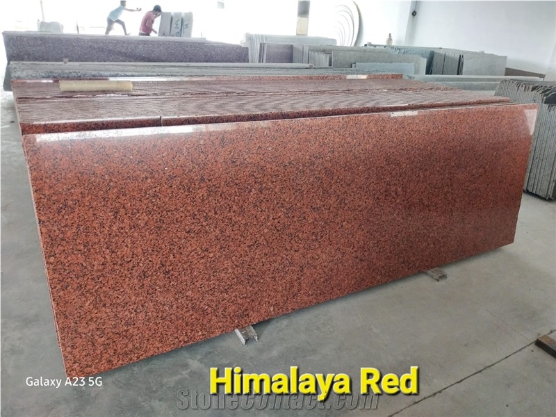 Himalaya Red Granite Slabs