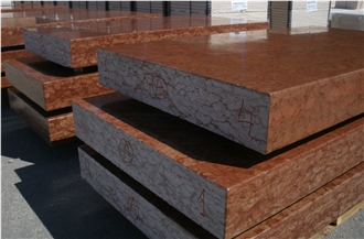 Marmol Rojo Al Andalus Tiles