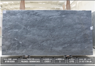 Afyon Silver Marble Slabs