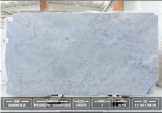 Diamond Blue Marble Slabs