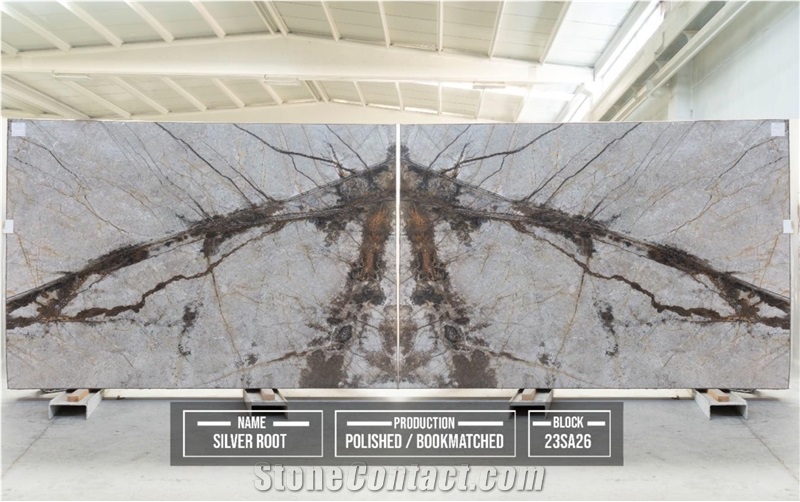 Silver Root  Marble Tiles