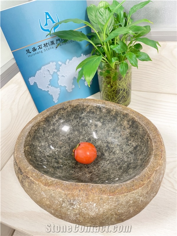 River Stone Bowl Stone Gifts